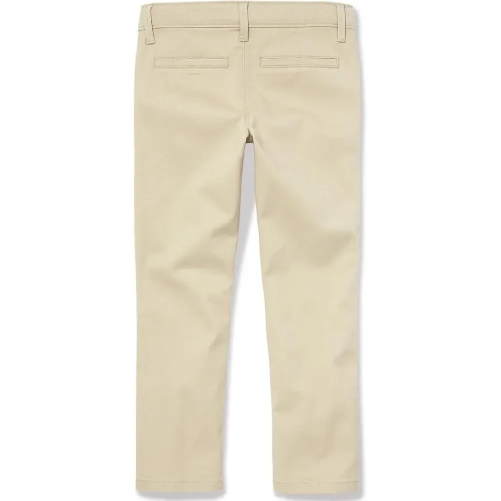 New NWT The Children's Place Girls' Khaki Skinny Chino Pants Youth Size 16